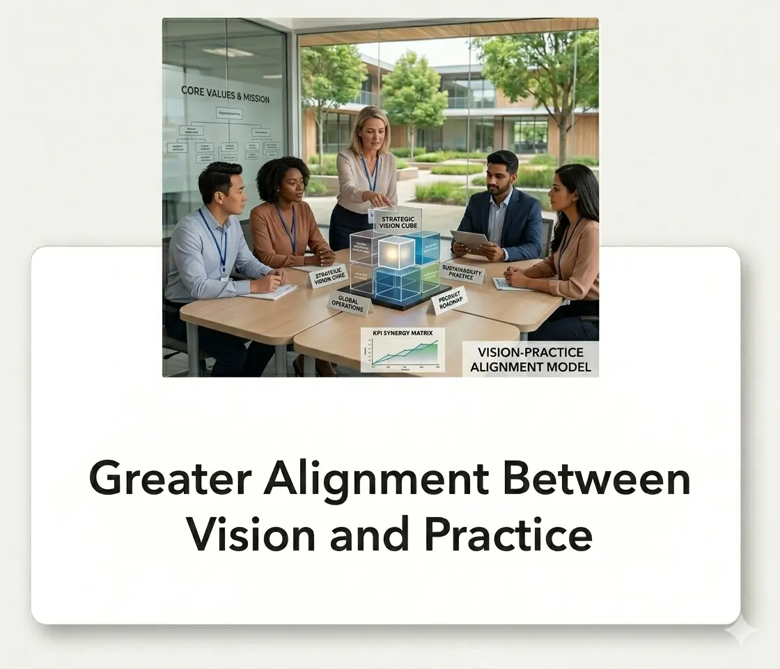 Greater Alignment Between vision and practice
