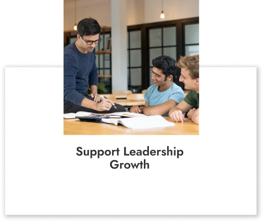 support Leadership Growth