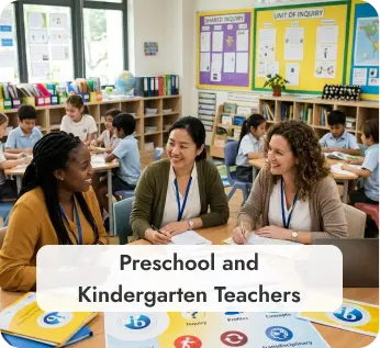 preshool and kindergarten teacher