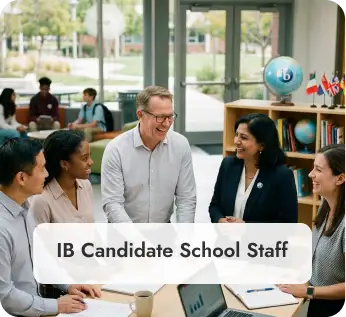 IB candidate school staff